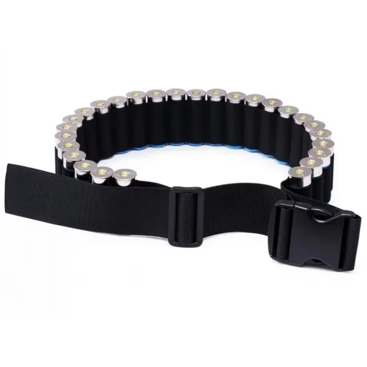 CINTO BANDOLEIRA 27 CARTUCHOS MUNIÇÃO CALIBRE 12