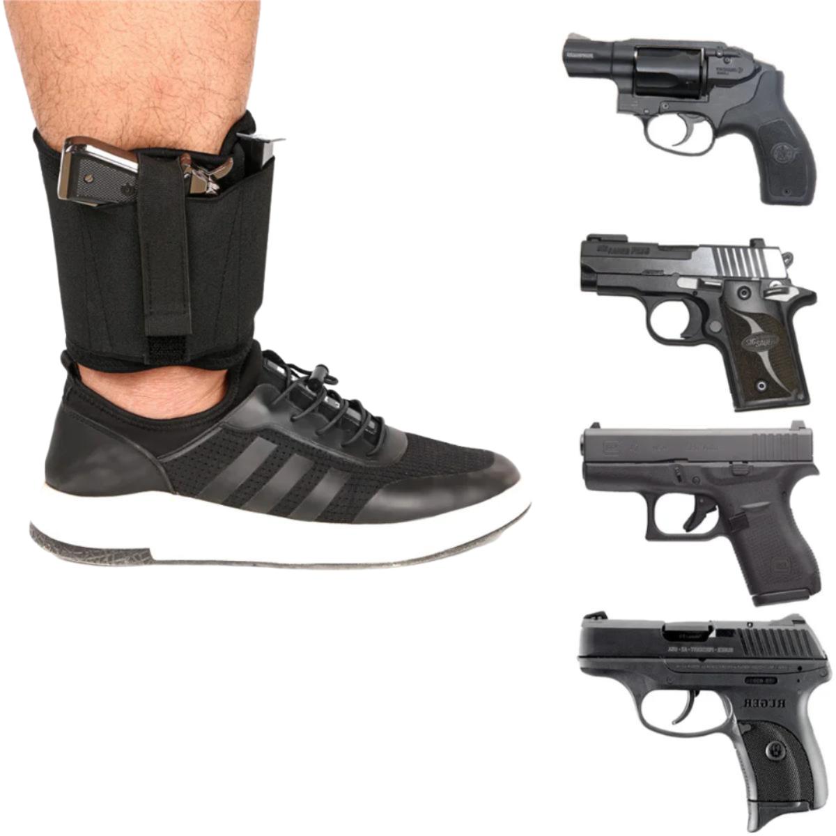 Coldre Perna Tornozelo Pistola Tatico Paisano Velado