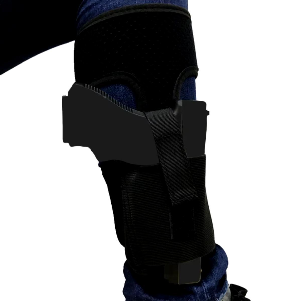 Coldre Tornozelo 2 Partes Pistola Tatico Paisano Velado