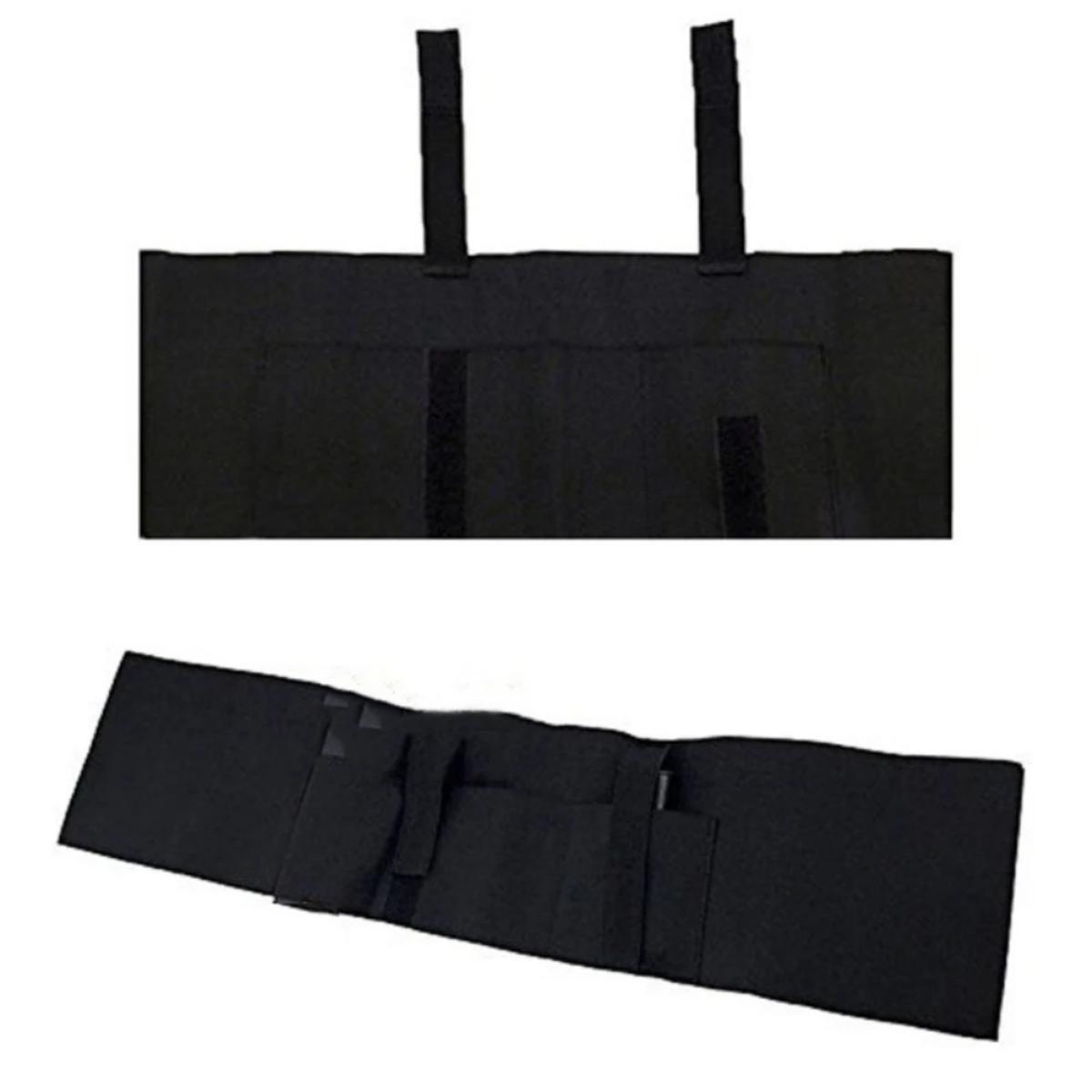 Coldre Cinta Barriga Abdome 115cm Arma Pistola Revolver Tático