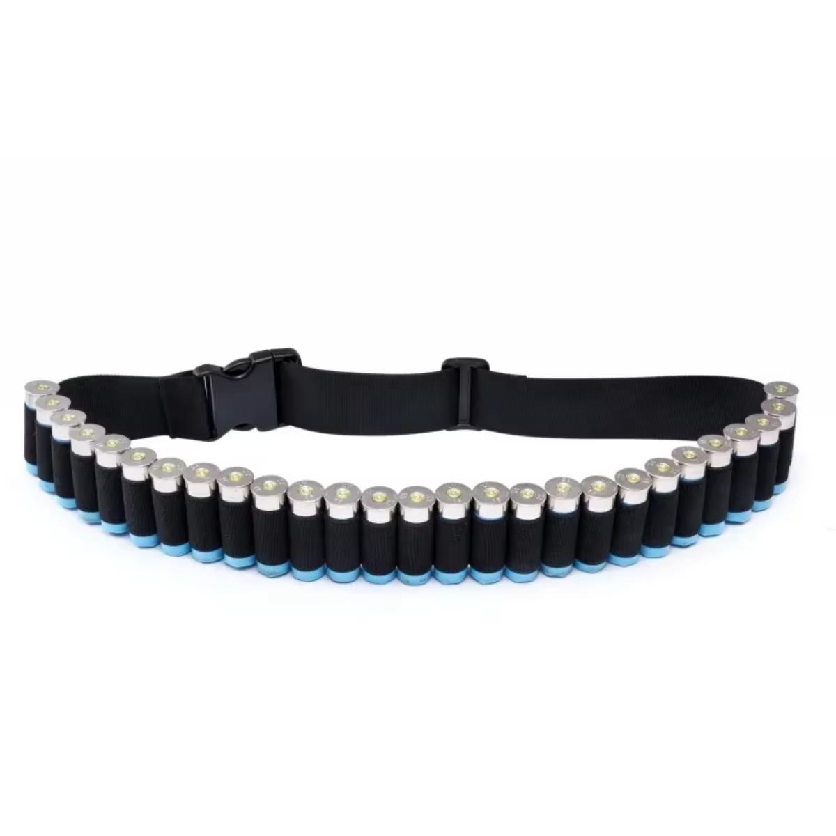 CINTO BANDOLEIRA 27 CARTUCHOS MUNIÇÃO CALIBRE 12