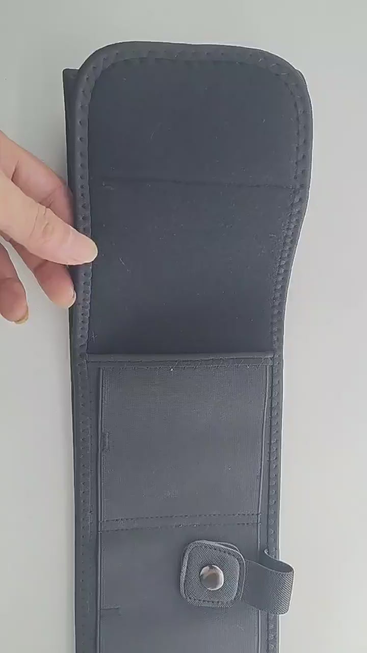 Coldre Cinta Barriga Abdomem 110cm Arma Pistola Revolver Tático